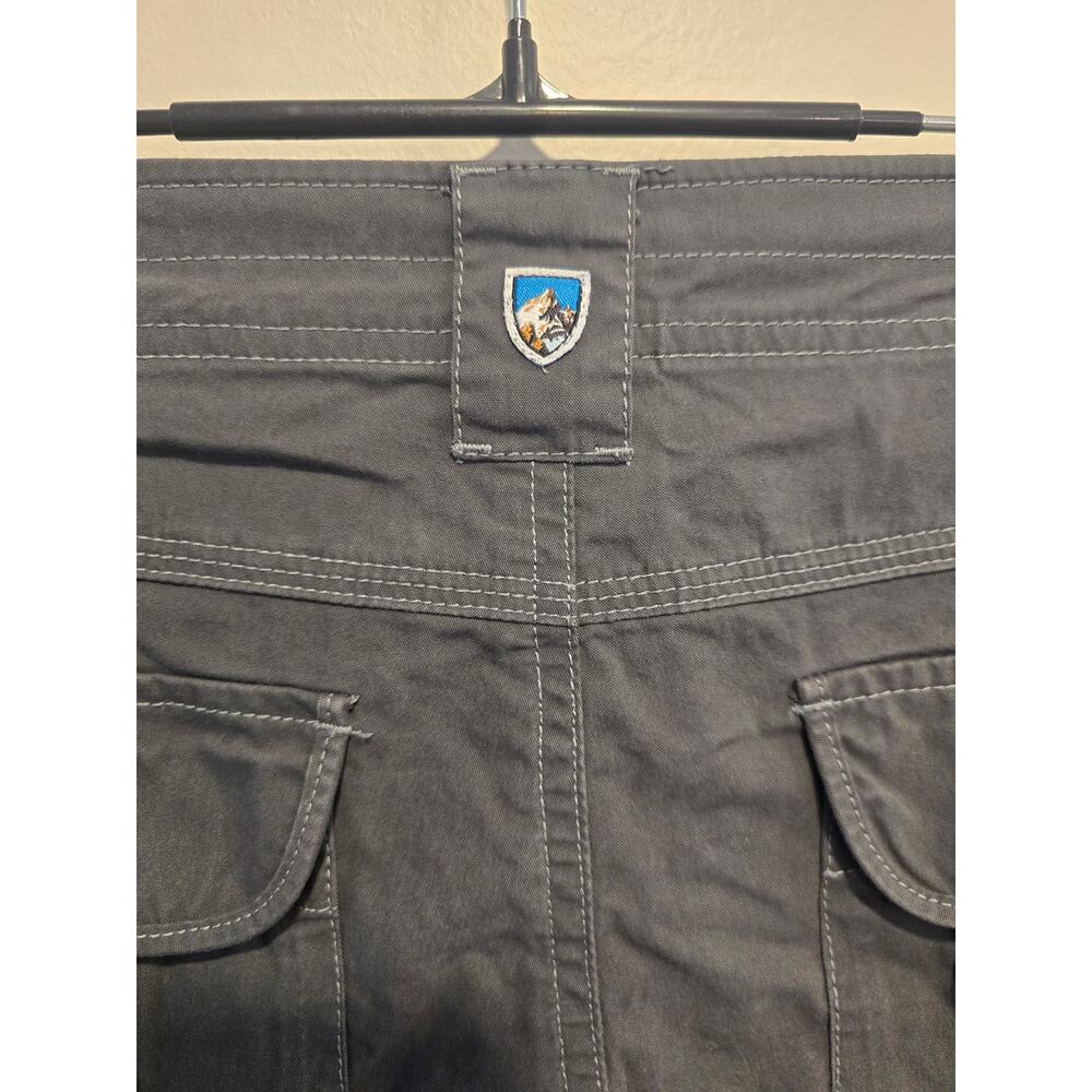 Kuhl Women's Gray Cargo Shorts Size 6 Preloved - Picture 8 of 9
